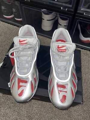 Supreme x Air Max 96 'Metallic Silver' | eBay