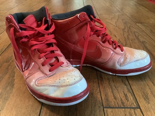 Nike Dunk Hi Supreme Spark Red 