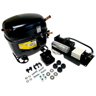 Secop SC18MLX.2 R404a Hermetic Refrigeration Compressor 10880 BTU HBP 230V 1HP