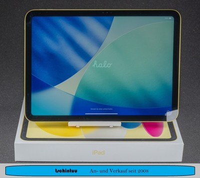 Apple Ipad A16 11 Zoll 256 GB Farbe: Gelb 2025 Neuwertig Originalverpackt