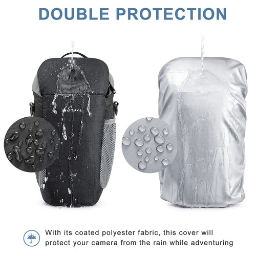 Camera Bag DSLR/SLR Waterproof Camera Case for Photographers Holster - Picture 4 of 5