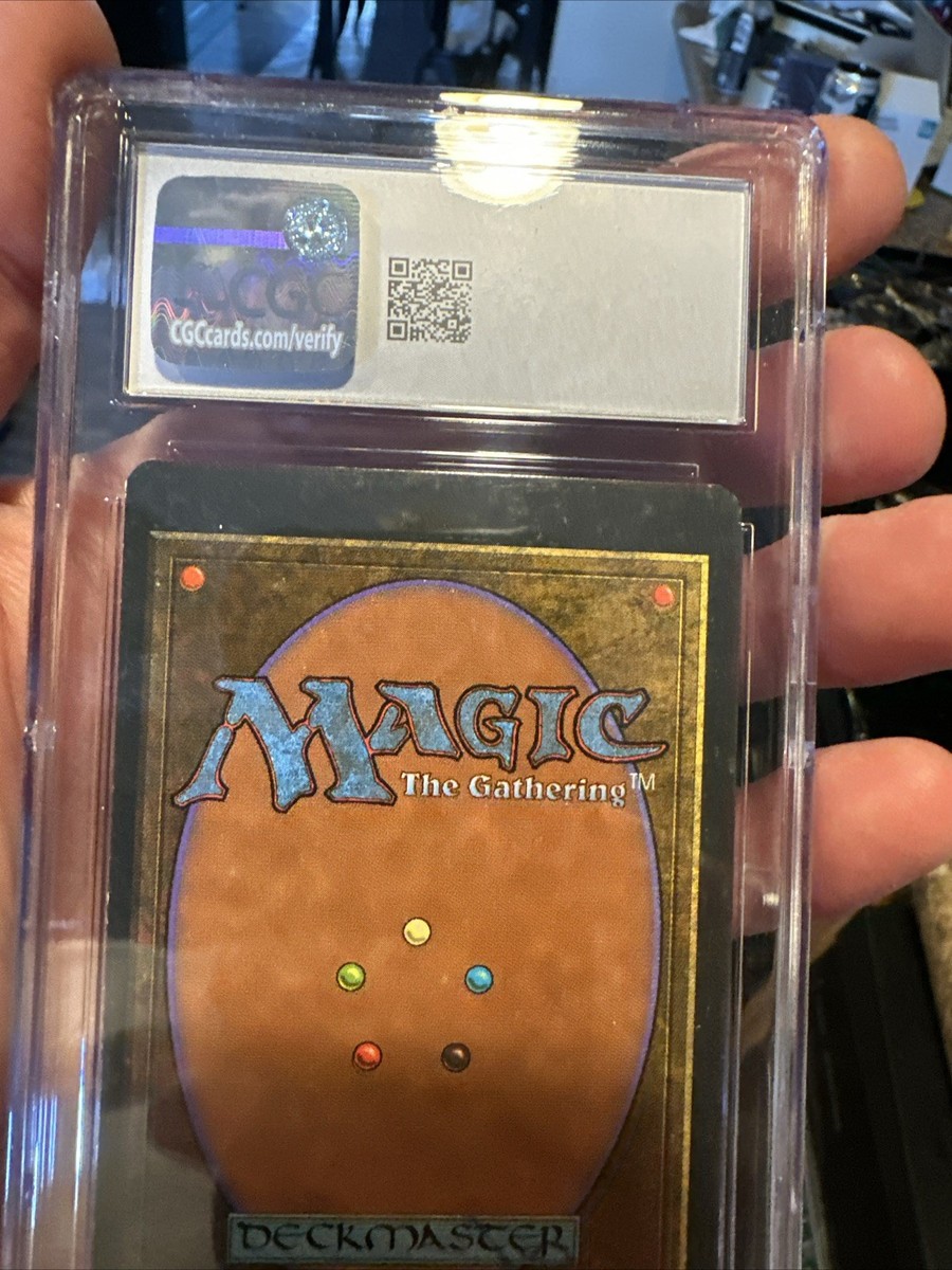 MTG Miscut Error Card Barbarian Guides Summon Ice Age 1995 CGC 6