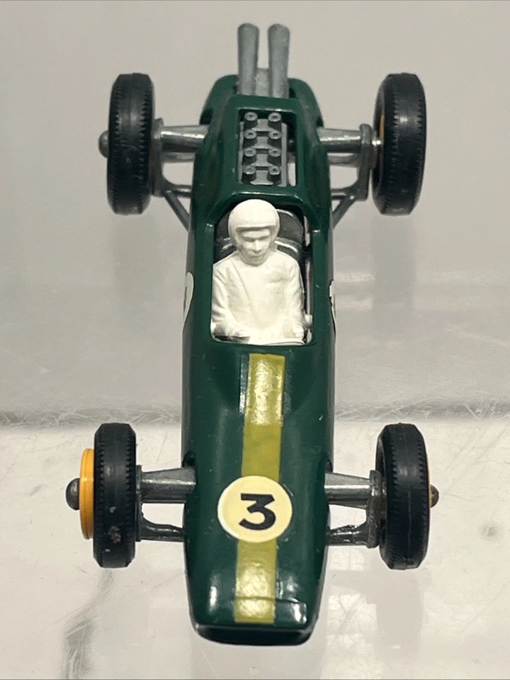 Original Vintage Matchbox 19 Lotus Racing Car F1 #3 Diecast Model Boxed - Image 3 of 4