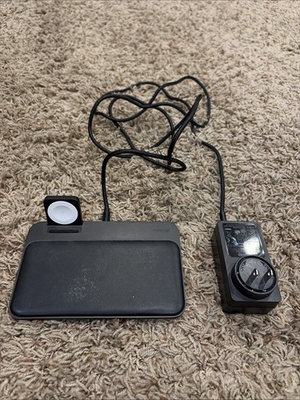 #ad Nomad Goods Base Station Wireless Charger With Apple Watch Charger $45.00