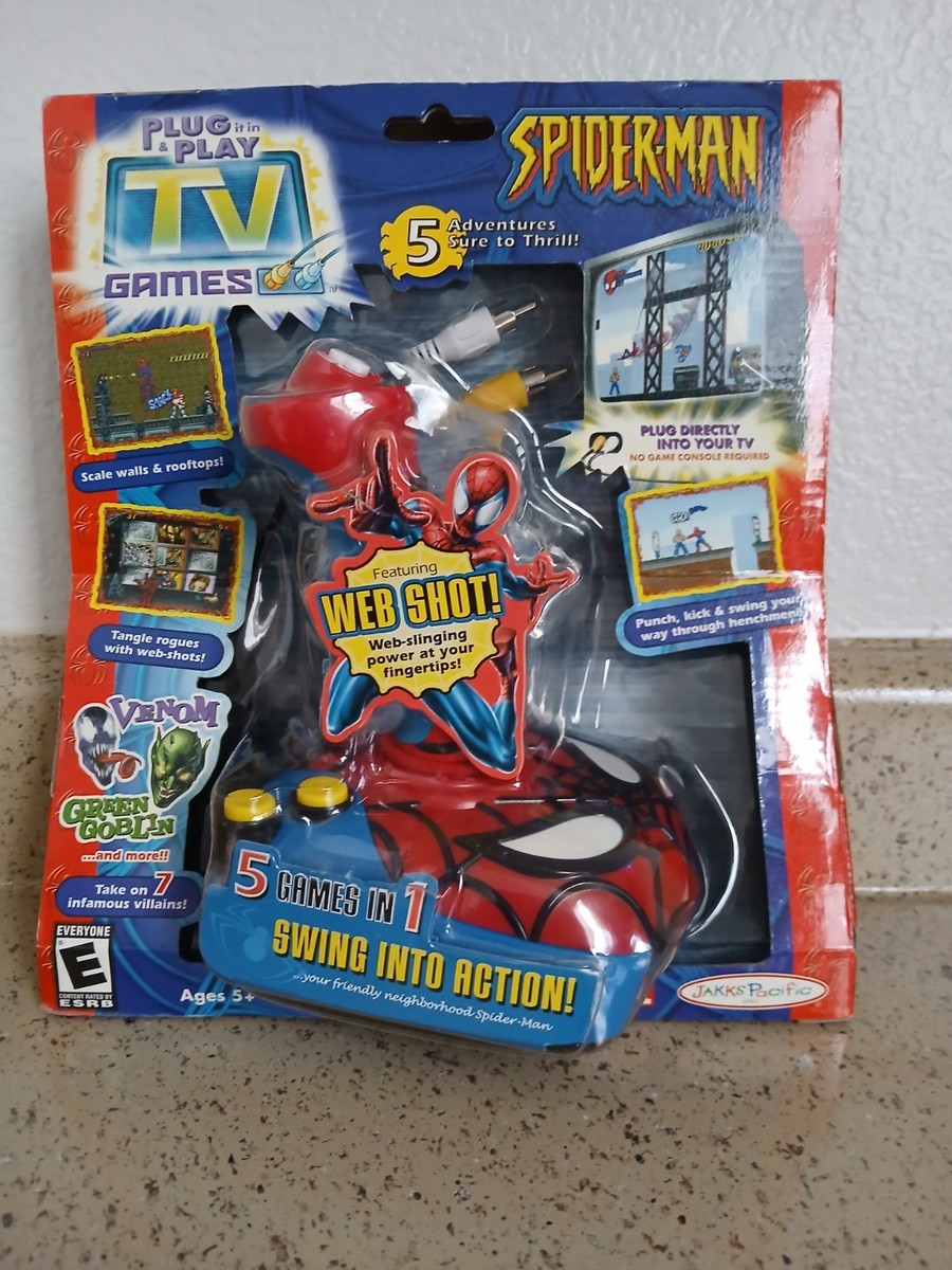Spider-Man Plug & Play - TV Games Jakks Pacific 2004 | eBay