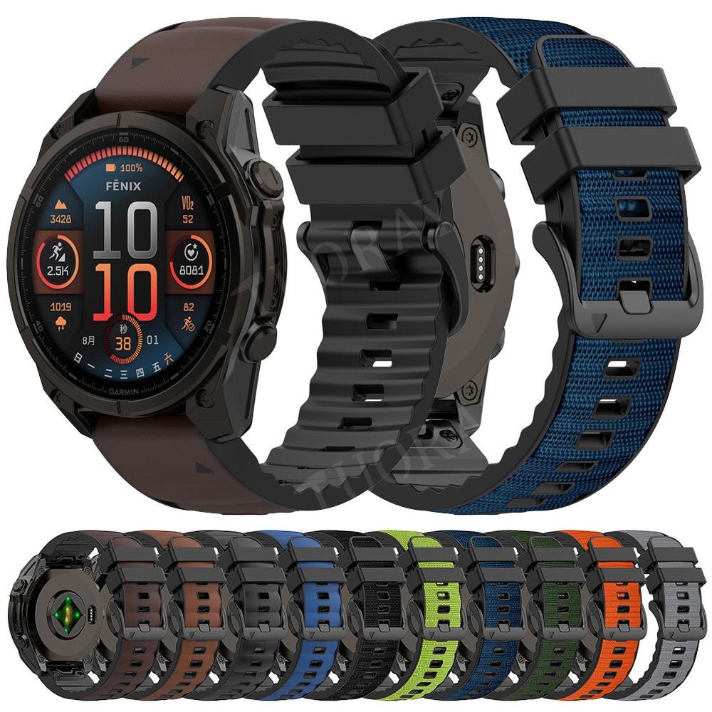 Quickfit Watch Band For Garmin Fenix E 7X 6X 5X 3HR