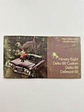 1968 Oldsmobile Owners Manual Ninety-Eight De...