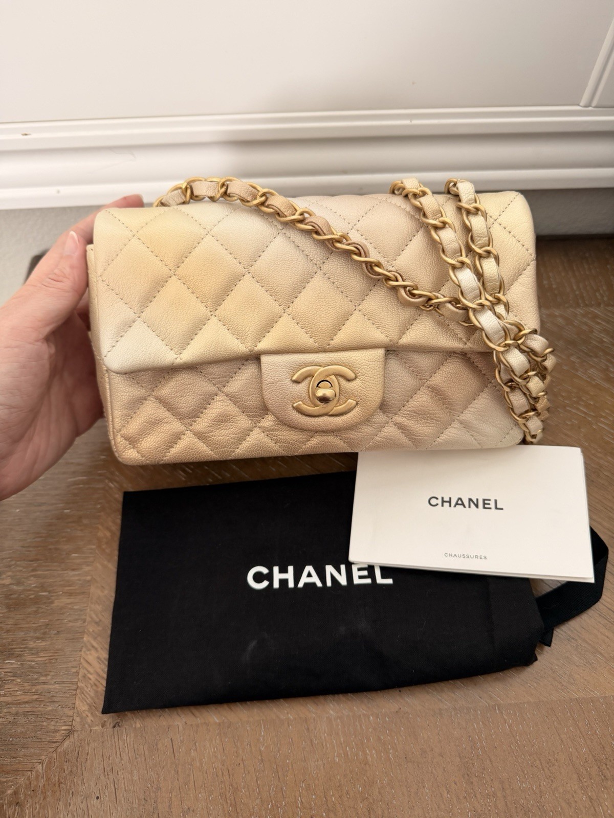 Chanel CC Classic Timeless Mini Rectangle Flap Ba… - image 1