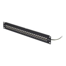 24-PORT 1U SHIELDED FEED-THROUGH PATCH PANEL ...