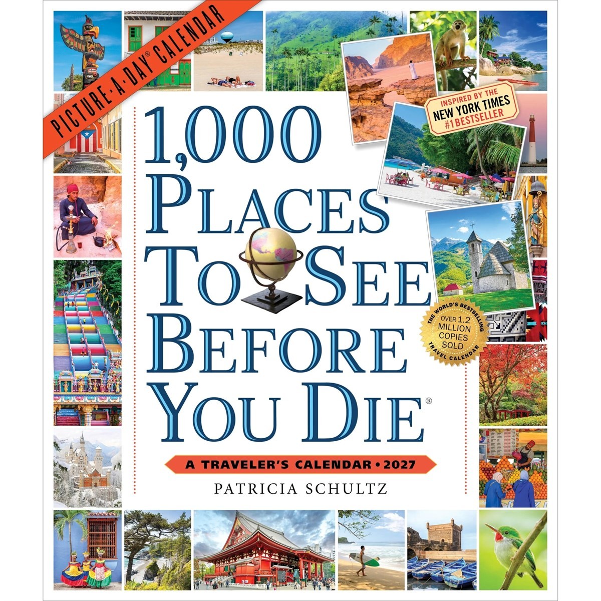 Rackhams 1,000 Places To See Before You Die Deluxe Calendar 2027, Deluxe Calendars, Month To View, Travel, Gift - Image 2