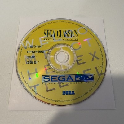 Sega Classics Arcade Collection Sega CD Classic Arcade Compilation Game
