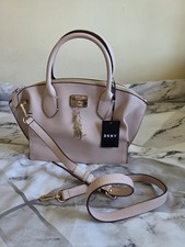 Image of BNWT DKNY Cleo Pink Crossbody & Shoulder Satchel Bag