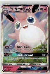 Wigglytuff GX 42/68 Hidden Fates Ultra Rare Holo