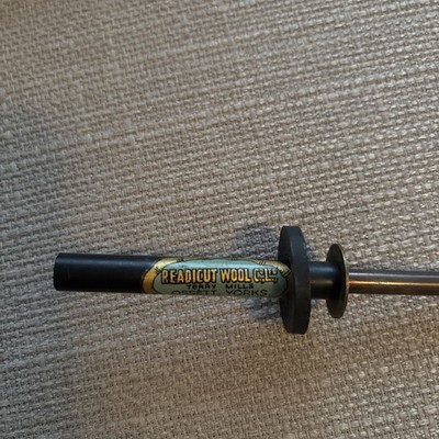 Vintage READICUT WOOL CO Teppichherstellung Werkzeug Frottee Mühlen Retro