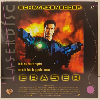 ¥¥¥ Laserdisc Eraser (1LD) PAL Deutsch