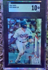 Topps 2020 Gavin Lux #292 SGC 10 Rookie Los Angeles Dodgers Baseball Card. rookie card picture