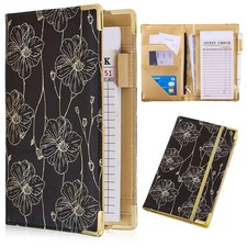 Server Books for Waitress Cute Waitress Book with Money Pocket Leather Server Bo