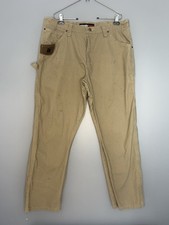 Wrangler Riggs Workwear Carpenter Pants Mens 38 Size 38x32 Relaxed Fit Ripstop