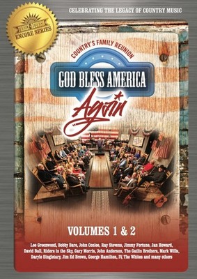 Country's Family Reunion God Bless American Again Vol 1 & 2 (DVD) The Whites
