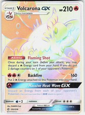 Volcarona GX 252/236 Rainbow Cosmic Eclipse Pokemon Holo Near Mint on eBay