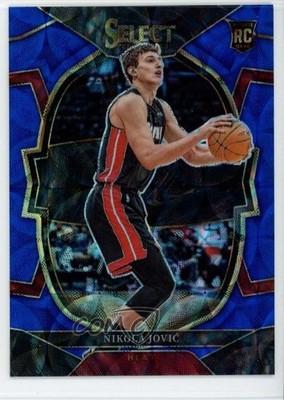 2022 Panini Select Concourse Blue Scope Prizm /249 Nikola Jovic Rookie RC 1uw6