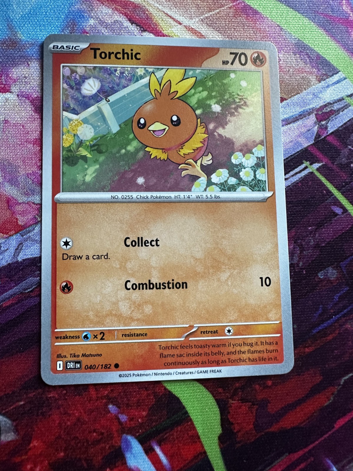 Torchic 040/182 Common Destined Rivals Pokemon Near Mint