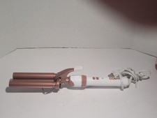 Conair Double Ceramic 3 Barrel Hair Waver, Beach Waver Curling Iron