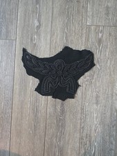 MCM Designer SequinPatch, Decorative Patch Cut From Sweater
