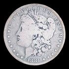 1881-O Morgan Silver Dollar