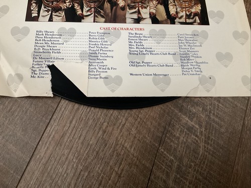 Sgt. Pepper’s Lonely Hearts Club Band Soundtrack Double Vinyl Lp With Poster - Picture 24 of 24