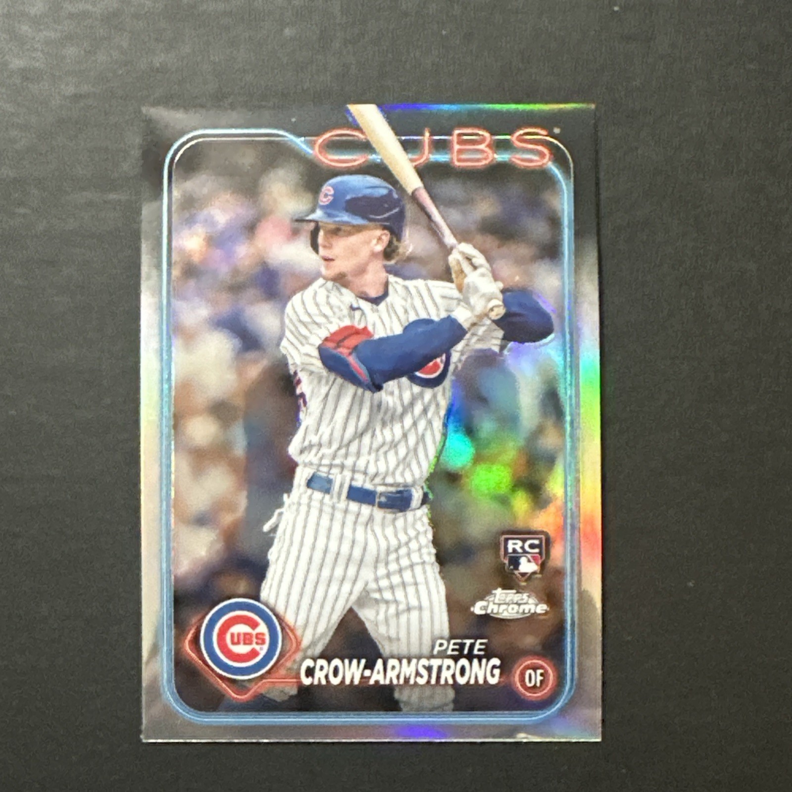 2024 Topps Chrome Refractor #16 Pete Crow-Armstrong RC Cubs🔥🔥🔥