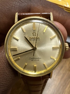OMEGA 1968 Seamaster De Ville Automatic 34mm Gold Filled Champagne Dial