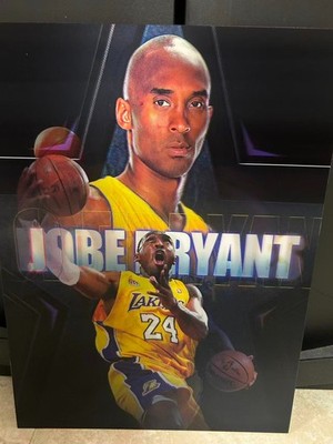 3D Motion Effect Lenticular Art Poster- Kobe, Jordan & James Home DecorationGift