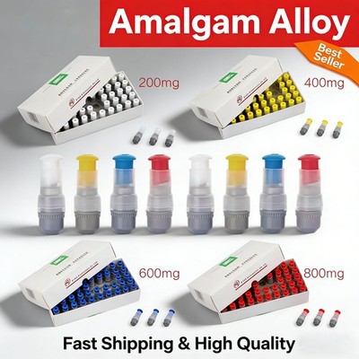 Dental Alloy Amalgam Spill Regular Set 200mg/ 400mg/ 600mg/ 800mg ,Zinc Free