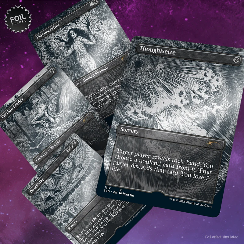 MTG Secret Lair Junji ito 英語 foil MTG Secret Lair - Junji Ito - ENGLISH - Foil Etched - Sealed | eBay