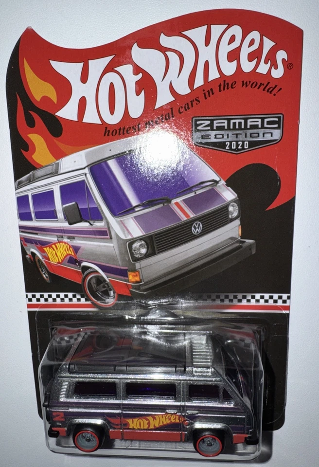 Volkswagen Sunagon 2020 edición Zamac Legends Tour Hot Wheels con estuche nuevo en paquete Foto 4 de 4