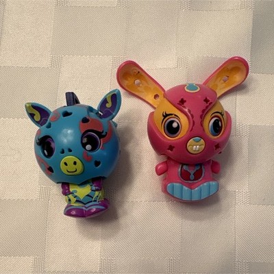 Zoobles Spinmaster Lot of 2 Animal Transforming Ball Toy Spring to Life Large 2''
