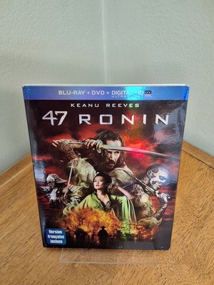 47 Ronin Blu-Ray + DVD + Digital HD (2014) With Slip Cover