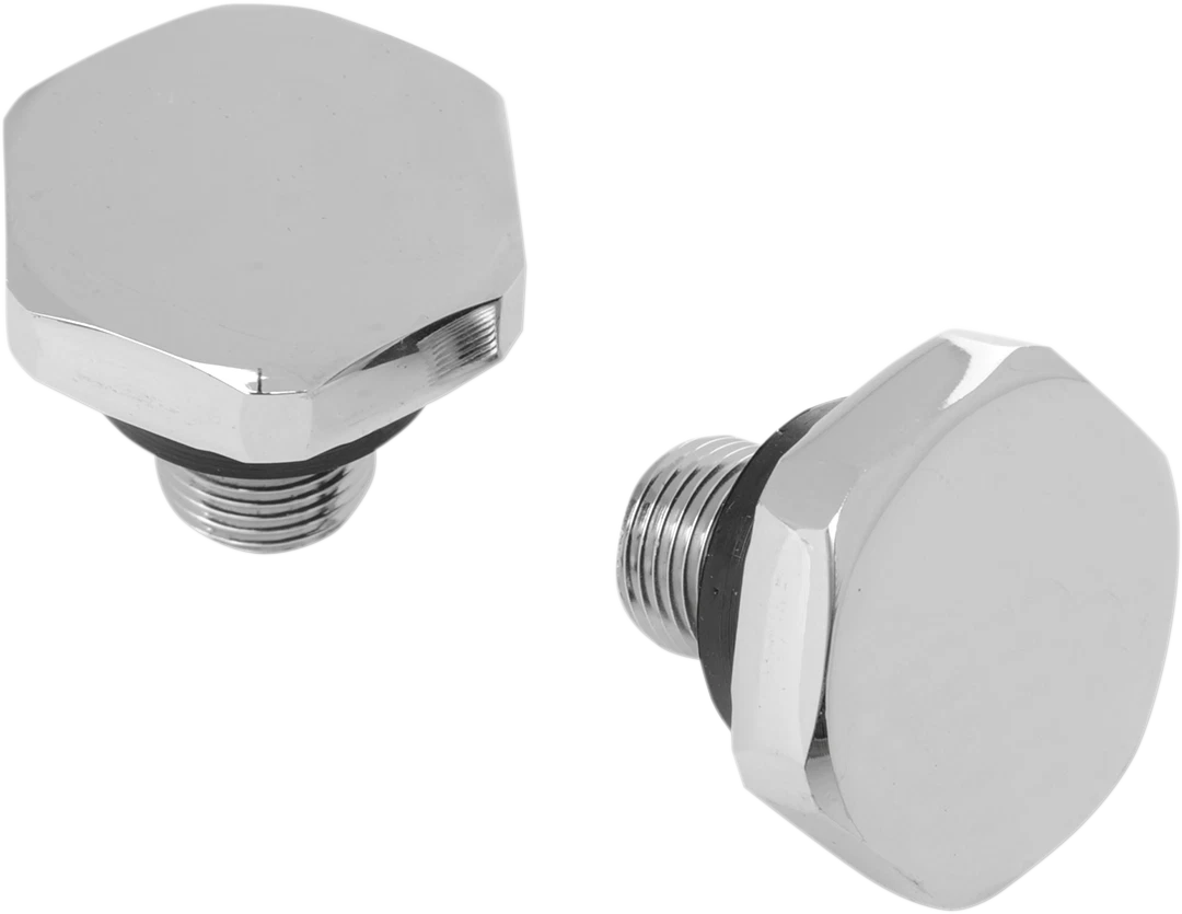 DRAG SPECIALTIES Fork Tube Cap - Upper - Chrome 23-0203A