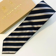 Tie Stripe Pattern Black