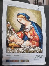 Fine Handmade Gobelin Embroidery – Small Stitch Art – 23×30