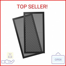 MoKo 120 x 240mm Dust Filter for Computer Cooler Fan, 2 Pack Magnetic Frame PC