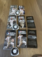 MLB 07, 08 AND 09 The Show Sony PSP Game Tested Complete CIB WITH MANUAL  LOT