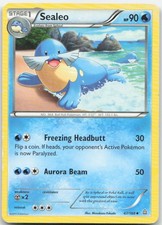 Sealeo 47/160 Uncommon Primal Clash Pokemon Moderately Played