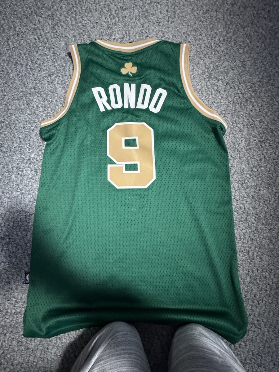 BOSTON RONDO 【ST'PATRICK'S DAY】 XL Rajon Rondo Adidas Swingman Boston Celtics St. Patrick's Day