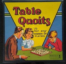 Family/friend game: Table Quoits Peg and Hoop Game