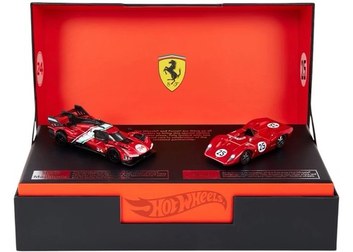 Hot Wheels x Ferrari Heritage Set Mattel Limited Edition I NEU & OVP Inhand ✅ - Imagen 2 de 8