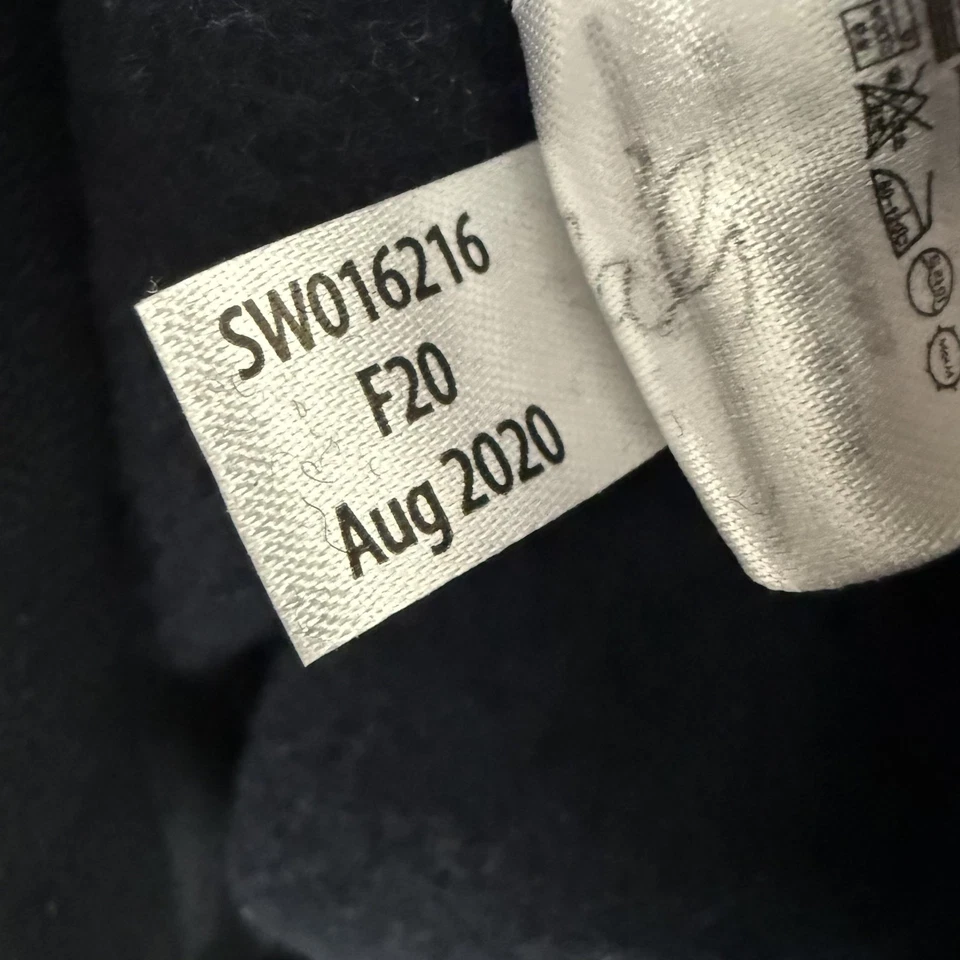 Smartwool Sweater Mens Medium Gray Wool Blend Hudson Trail Fleece Half Zip M - Image 4 of 4