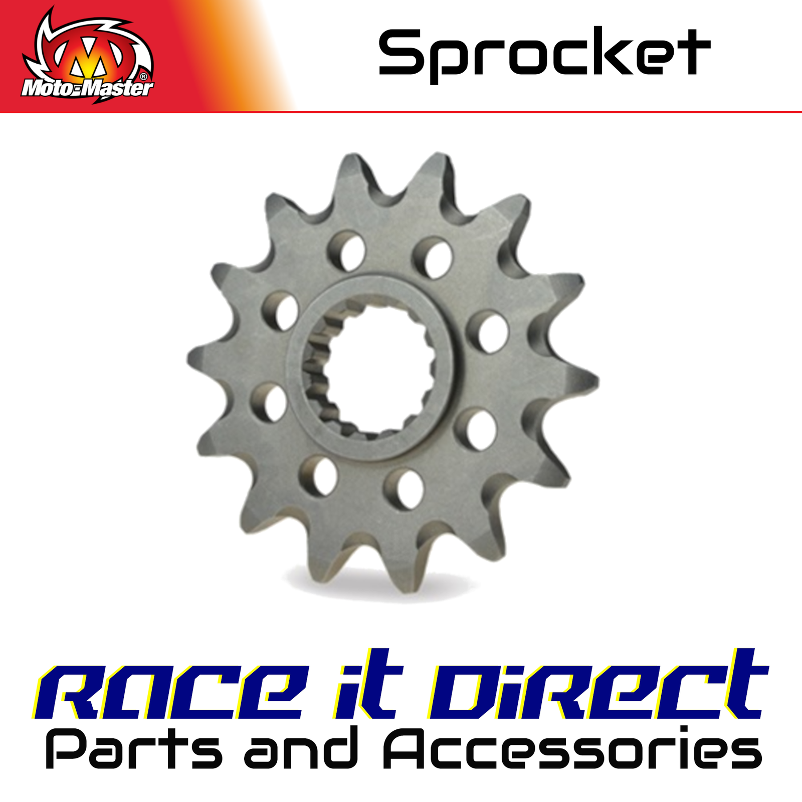 Sprocket for KTM 150 XC-W 2017-2019 Front Steel 13T MotoMaster