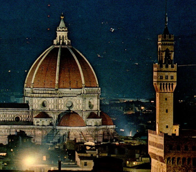 Vintage Continental Postcard Cattedrale di Santa Maria del Fiore Florence Italy